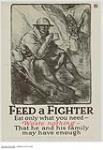 Feed a Fighter, Eat Only What You Need 1914-1918