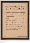 Five Reasons Why You Should Join The National Guards 1914-1918