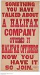 Something You Have Talked About, A Halifax Company 1914-1918