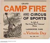 Camp Fire on Victoria Day, May 24th, 1917 1917