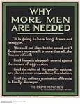 Why More Men are Needed 1914