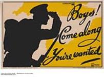 Boys! Come Along, You're Wanted 1914-1918