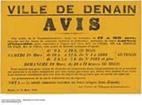 Avis, Denain, 13 Mars 1916 March 13, 1916