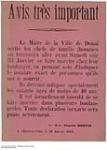 Inscription Chez le Boulanger 1915