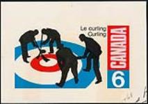 Le curling = Curling [graphic material] / [Design C: Designed by David Eales] 1968.