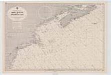 Cape Breton to Delaware Bay [cartographic material] : From the latest information in the Hydrographic Department to 1949 14 April 1944, 1954.