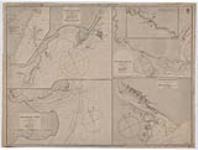 Plans in the River St. Lawrence [showing the] Cawee Islands, Egg Island, Bersimis River, Manicougan River [and] St. Nicholas Harbour, [Que.] [cartographic material] / surveyed by Captn. H.W. Bayfield R.N. F.A.S., 1830-34 14 Oct. 1899.