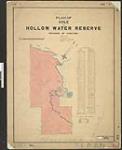 231 CLSR MB. Plan of Hole or Hollow Water Reserve, Province of Manitoba. [cartographic material] 1884