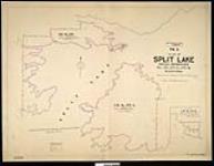 1410 CLSR MB. Plan of Split Lake Indian Reserves Nos. 171, 171-A & 171-B, Manitoba. [cartographic material] 1913