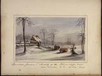 Drunken Jenny's Shanty on the Wharncliffe Road, near London, Canada West 28 December 1842