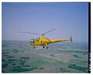 Aircraft-Sikorsky Helicopter. Side view- aircraft going left 1961