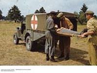 Jeep Field Ambulance at Canadian Forces Base Borden ca. 1943-1965.