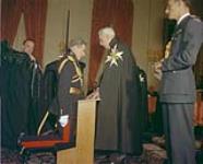 Investitures to Adjutant General at Government House, Ottawa ca. 1943-1965.