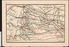 Railway Map of Western Canada published by Theodore Seyler, the Map Man, Calgary, Alberta, Canada, 1913. S.W. Saskatchewan - S. Alberta - S.E. British Columbia [cartographic material] 1913