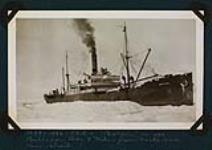 Beothic in ice Buchanan Bay 2 miles from north end Rice Strait 1926