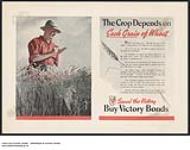 The crop depends on each grain of wheat 1939-1945.