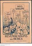 Les Revendications des Bébés, Bureau des Enfants, Croix Rouge Américaine 1914-1918