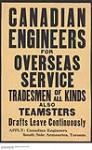 Canadian Engineers for Overseas Service 1914-1918