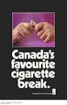 Canada's favourite cigarette break ca. 1960-1978.