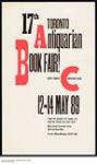 17th Antiquarian Book Fair 1989.