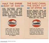 The Suez canal, The Short Cut of Empire 1926-1934
