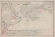 Nova Scotia. The Gut of Canso with Chedabucto Bay and Madame Island  [cartographic material] / surveyed by Captn. H.W. Bayfield R.N. F.A.S., Comr. Orlebar, Lieut. J. Hancock & Mr. W. Forbes, Master, 1850, Soundings in upright figures by Captn. Orlebar 1861, with additions and corrections from the Canadian govt. charts to 1931 10 Jan. 1856, 1933.