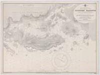 Queen Charlotte Sound. Blunden Harbour [cartographic material] / surveyed by Lieut. J.A. Edgell R.N. and Sub-lieut. V.R. Brandon R.N., under the direction of Commr. J.F. Parry R.N., H.M. Surveying Ship 'Egeria', 1903 8 Oct. 1904, 1927.