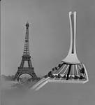 Eiffel & Montreal-Paris Towers - montage (obsolete) n.d.