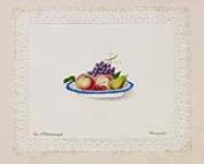 A Dish of Fruit 1862.