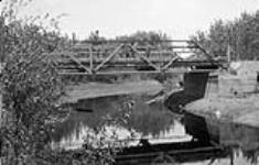Steel bridge at Garden River n.d.