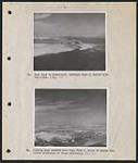 No. 20 - East cape in background, Yandogai Cape in centre with ice floes. (page 14)   No. 21 - Looking east towards East Cape from E. shore of Anadyr Bay, across mountains of Chuck Peninsula. (page 14) 1945.