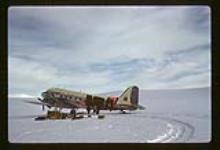 No. 32 - RCAF plane on clacier 1957-1958.