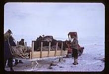 No. 32 - Northland sled equipment and men 1957-1958.