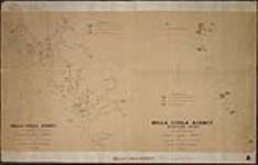 Map of reserves (First Nations) administered by the Bella Coola Agency, including the Ulkatcho First Nation. Dated 1916. 