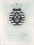 HMCS LA HULLOISE Crest 1948