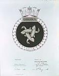 HMCS OSHAWA Crest 1948