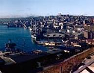 St.John's harbour dockyard, Newfoundland 1944