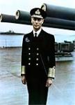[King George VI on board British Battleship HMS KING GEORGE V] (also image number O-1100) [ca. 1942-1945]