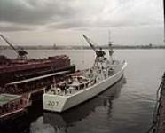 HMCS SKEENA Destroyer Escort (DDE) commisioning 1957