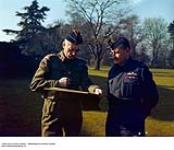 Lt.-Gen. A. G. L. McNaughton and Air-Vice Marshal J. Whitworth Jones ca. 1943-1965.
