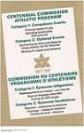 Centennial Commission Athletic Program 1967