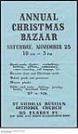 Annual Christmas Bazaar : St. Nicholas Russian Orthodox Church 55 Clarey St n.d.