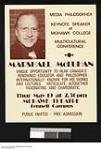 Mohawk College: Marshall McLuhan 1970 - 1979.