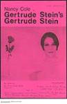 Nancy Cole in Gertrude Stein's Gertrude Stein 1970 - 1979.