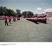 Trooping of Colour, Canadian Grenadier Guards and CGFG in Montreal ca. 1943-1965.