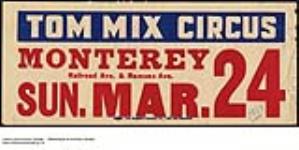 Tom Mix Circus 1935.