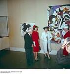 Jacqueline Kennedy in Ottawa Viewing Modern Art ca. 1943-1965.