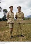 King George VI and Gen. Burns in Italy ca. 1943-1965.