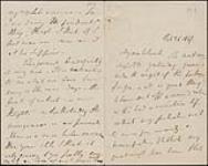Letter from Lord Elgin to his wife 26 February 1847