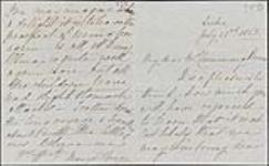 Lady Elgin to Mrs. Cumming-Bruce 22 July 1853